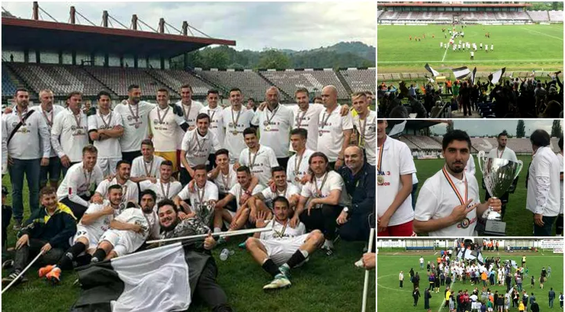 ACS Șirineasa a primit trofeul de campioană a Ligii 3.** Suporterii din Petroșani au adoptat echipa ce se va numi Jiul în Liga 2