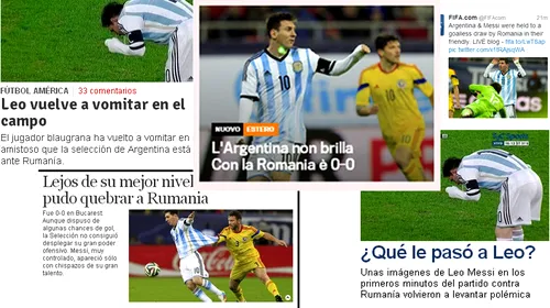 Spaniolii se îngrijorează pentru Messi: „Ce s-a întâmplat cu Leo?!”