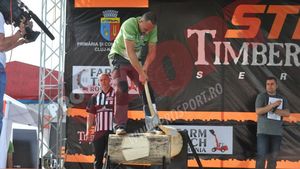 Cei mai puternici bărbați s-au încălzit pentru Mondiale