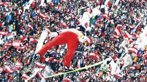 Morgenstern sare în istorie! ** Câștigătorul Turneului celor Patru Trambuline e fan Mutu!