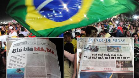 "Bla, bla, bla, bla"... Pentru că doar fotbalul contează. Cum a ales să prefațeze finala Cupei Braziliei o publicație sud-americană | FOTO