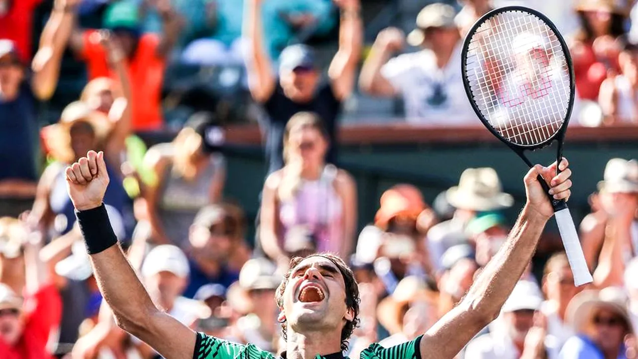 Maestrul Roger Federer continuă să scrie istorie în tenisul mondial. Cum arată cariera elvețianului în cifre