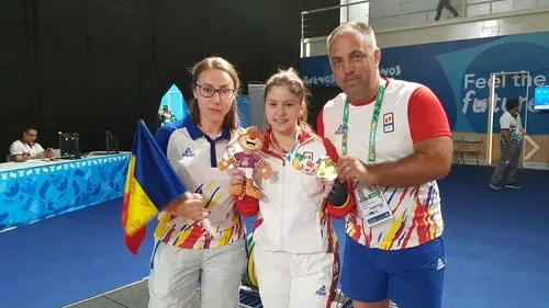 Strigător la cer pentru anul 2018! Câți bani a primit din partea autorităților o tânără sportivă din România medaliată cu aur la Jocurile Olimpice de Tineret