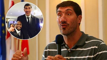 FOTO | Reuniunea coloșilor. Darrell "Ageless Wonder" Green l-a întâlnit pe Ghiță Mureșan: "Unii îi spun Gigantul Blând". Cum l-a descris fostul jucător din defensiva Redskins