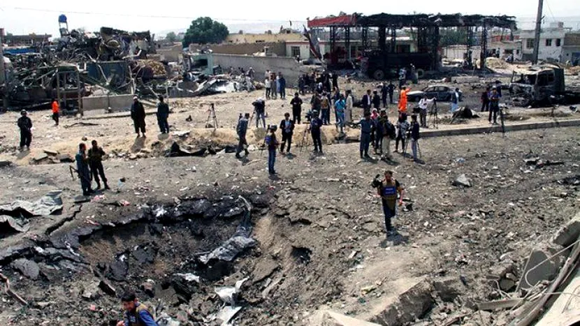 FOTO | Imagini îngrozitoare cu atentatul de la Kabul