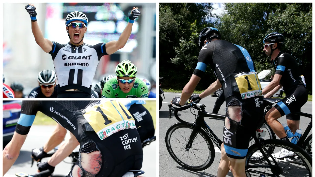 LIVE BLOG Turul Franței, etapa 4 | Hat-trick pentru Kittel, regele sprintului în Le Tour. Froome a căzut în pluton și a primit îngrijiri din partea medicului
