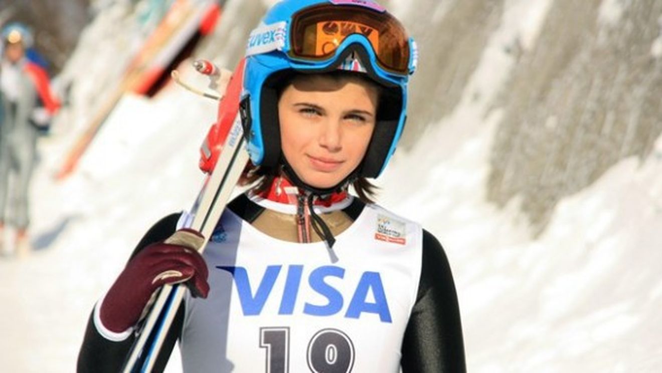 Dana Haralambie, cea mai bună performanță românească în Cupa Mondială de sărituri cu schiurile!