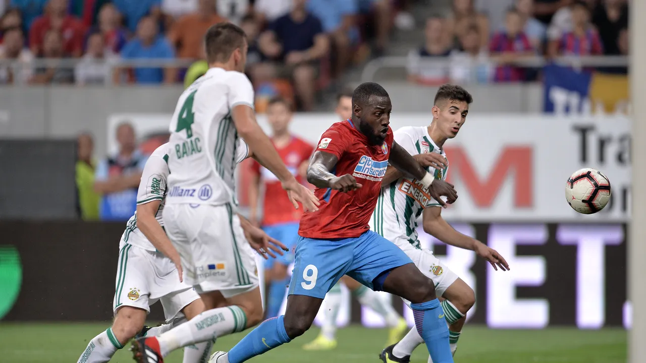 LIVE BLOG | FCSB - Rapid Viena 2-1. Vicecampioana ratează incredibil calificarea în grupele Europa League! Greșeala uluitoare a lui Vlad a decis partida