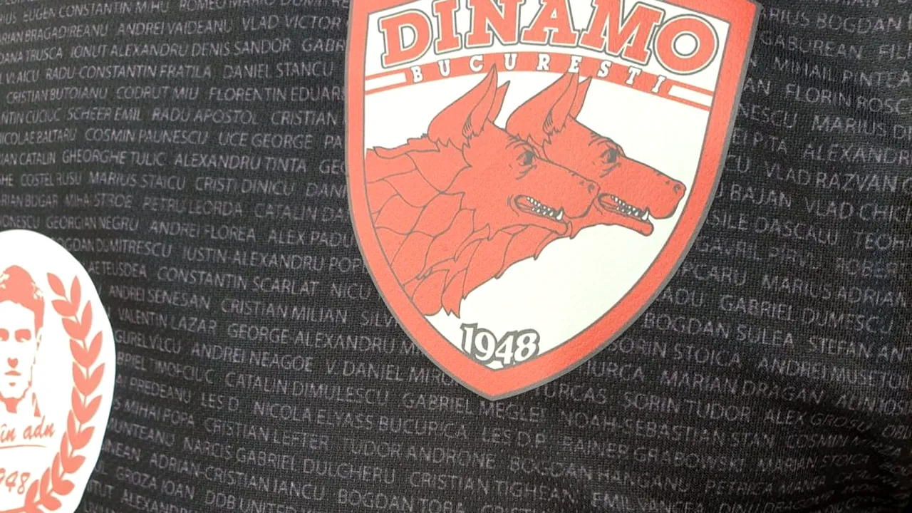 Jucătorii lui Dinamo se înclină în fața suporterilor din DDB! „Câinii” vor purta un echipament unic în meciul cu FCSB: „Tricourile au devenit un simbol al salvării!”