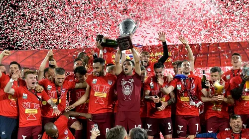 FCSB, OUT din lupta pentru campionat! CFR Cluj, sigură de faptul că va câștiga Superliga. Anunțul sponsorului după victoria cu rivala Universitatea Cluj: „Al șaselea titlu se vede la orizont!”