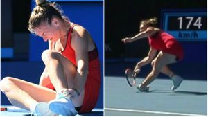 "Dacă Halep mai câștigă Australian Open după faza asta..." Imagini horror cu piciorul Simonei