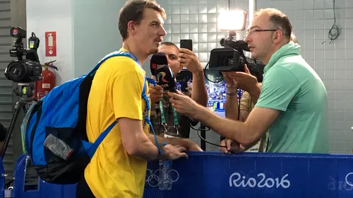 INTERVIU | Marian Oprea a ieșit cu capul plecat de pe stadionul olimpic. „Sunt dezamăgit! Dacă mi-ar fi trecut prin cap că nu fac față, nu aș fi venit la Rio”