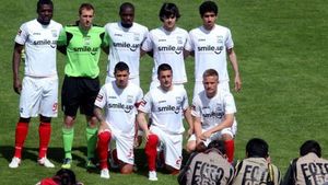 Imaginea sezonului. FOTO Prima echipă care a început meciul în "4-3-0". Protest unic pentru Leiria