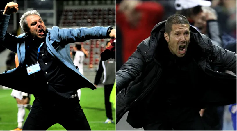 Șumudică l-a rugat pe Mircea Lucescu să-l ajute să ajungă la Diego Simeone! 