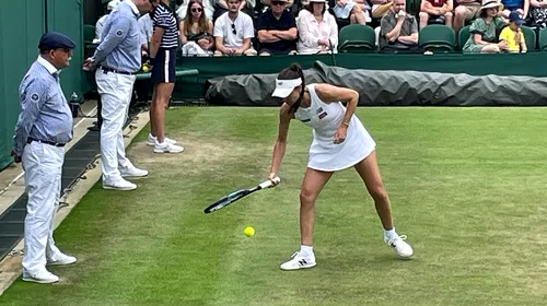 CORESPONDENȚĂ DE LA WIMBLEDON | Sorana Cîrstea, despre marele regret după eliminarea în fața lui Beatriz Haddad: „M-am bătut singură” | FOTO