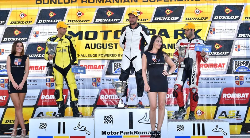 Cătălin Cazacu, câștigător în etapa a cincea ROSBK la clasa Superbike pe circuitul Motor Park
