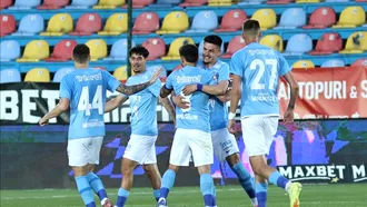 ”Luptă nebună” pentru promovarea în SuperLiga! Echipa de pe locul 2 se decide în ultima etapă, după ce FC Voluntari a învins Sepsi OSK. Florin Pîrvu: ”S-au văzut minuni în fotbal”