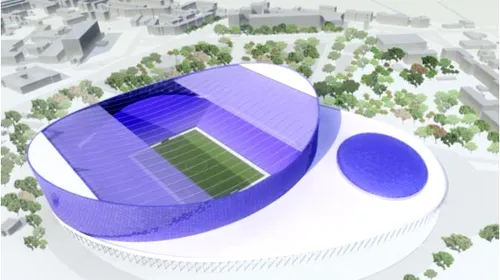 Cel mai ambițios proiect din România!** În 5 ani vor să domine Liga I. Ridică un stadion MINUNE, care poate ‘învia’ un oraș mort după fotbal