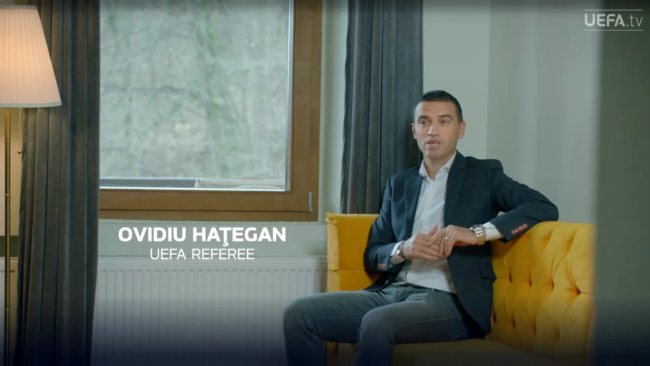Dezvăluiri fabuloase făcute de Ovidiu Hațegan în documentarul UEFA: „Am crezut în mine, în pasiunea și visele mele!”