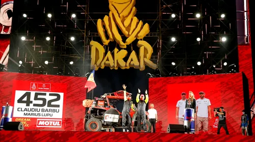 Raliul Dakar 2021: Claudiu Barbu și Marius Lupu au terminat cu bine etapa a 3-a și sunt pe locul 57 la general