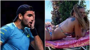La asta nu se aștepta nimeni! Cum a fost surprinsă o româncă din WTA alături de italianul Matteo Berrettini | GALERIE FOTO