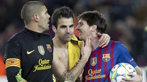 Messi face ce vrea!** L-a scos din poartă pe Valdes și a făcut show la antrenamente! Puyol, șocat: 