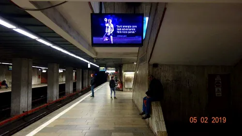 FOTO | Jucătoarele echipei CSM București sunt prezente peste tot în Capitală, inclusiv la metrou!