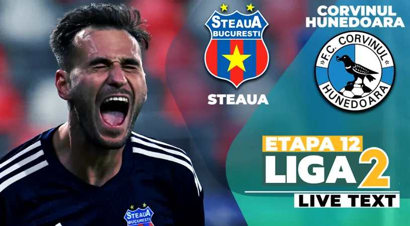Steaua a pedepsit drastic Corvinul în Ghencea și își continuă parcursul incredibil de invincibilitate. Diferența putea fi și mai mare, dar arbitrul a judecat greșit două faze de penalty