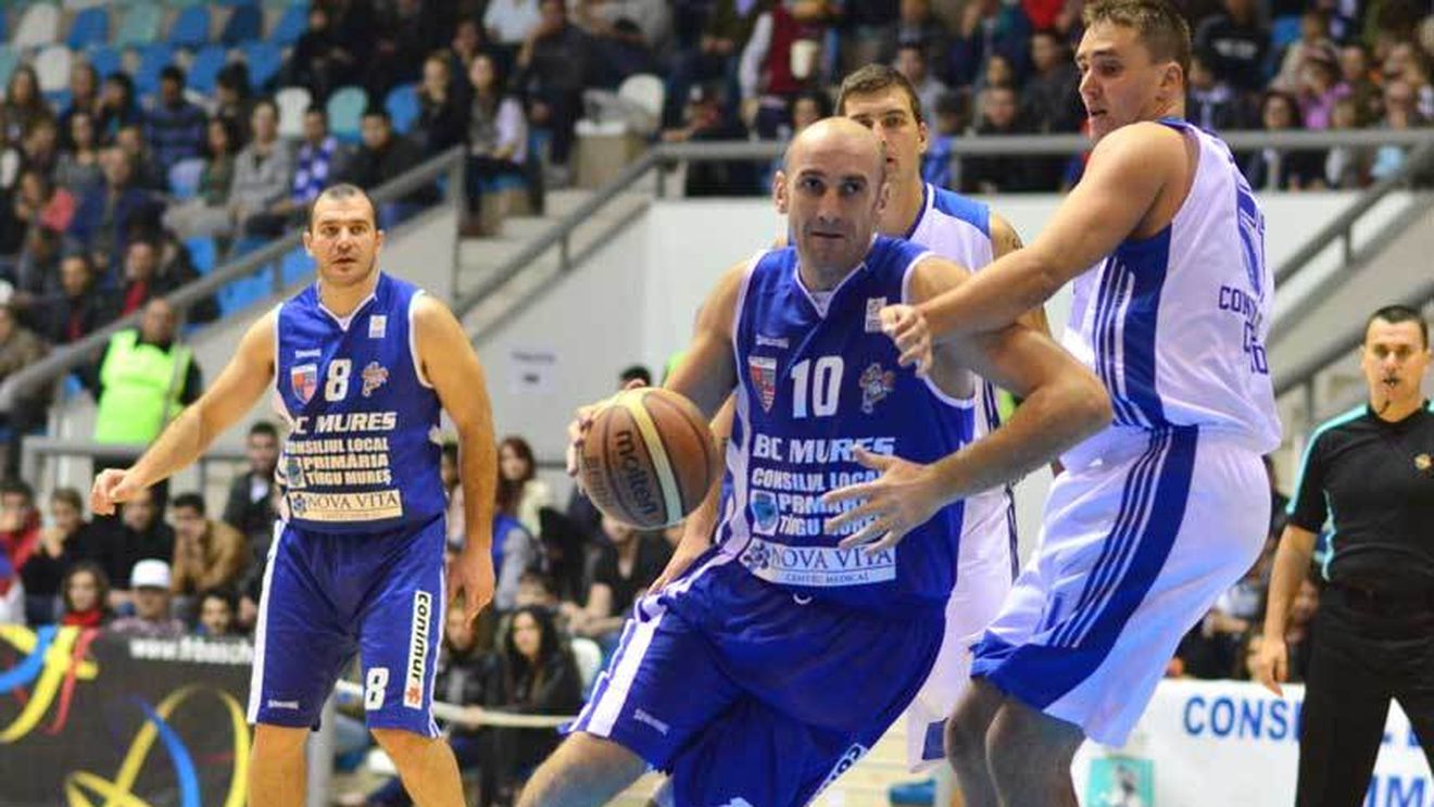BC Mureș, înfrângere la limită cu Rilski Sport