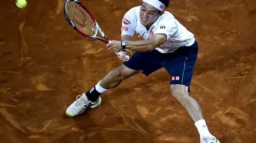 Nishikori, primul japonez în Top 10 ATP, după calificarea în semifinale la Madrid