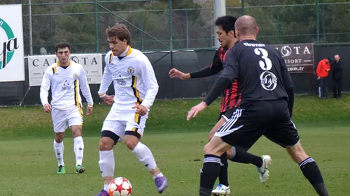 Astra a pierdut amicalul din Antalya cu Slavia Sofia