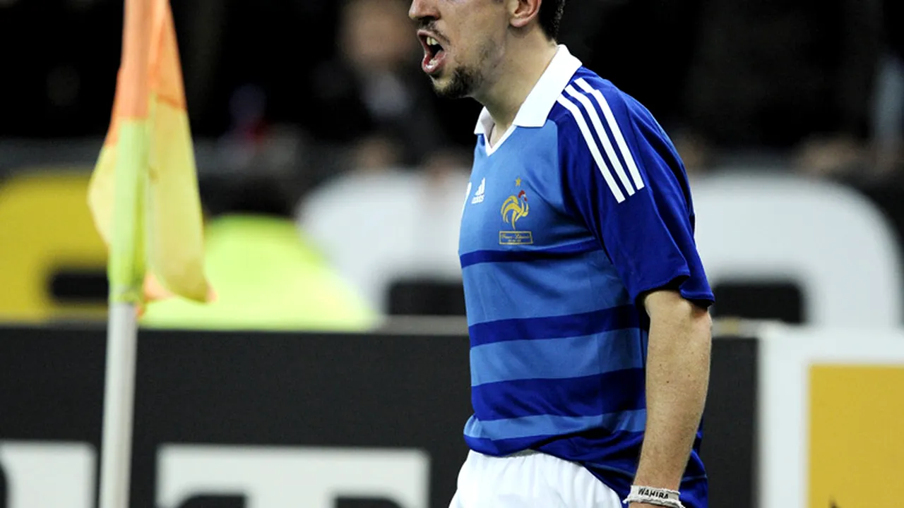 Ribery e dezamăgit:**