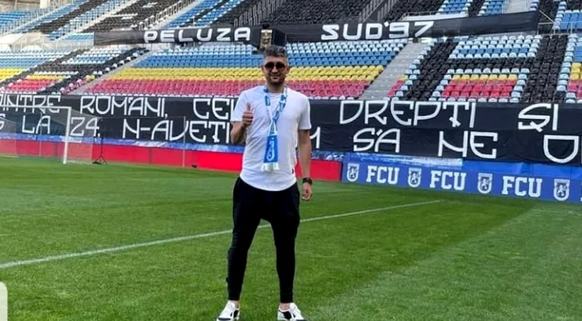 Florin Costea, invitat special la sărbătoarea promovării în Liga 1 a ”FC U” Craiova. ”Cuvântul” prin care a caracterizat echipa lui Adrian Mititelu