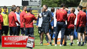 Se pregătesc de luptă!** Vezi ce fac jucătorii Stelei și ai Oțelului înainte de Supercupă