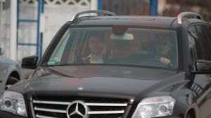 FOTO Naționala s-a reunit la Mogoșoaia!** Mutu, cel mai grăbit dintre "tricolori"