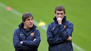 Bayern nu a primit trei penaltyuri, dar Barca este cea care acuză:** "Nu prea am avut noroc de arbitraje anul acesta" Catalanii, despre o posibilă "remontada"