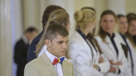 VIDEO | Reacția lui Alex Bologa, judoka nevăzător, după întâlnirea cu Iohannis: "Vă mulțumesc pentru această decorație" 