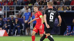 Darius Olaru dă vina pe arbitru după ce FCSB a ratat victoria cu Nordsjaelland: „A fost penalty!”