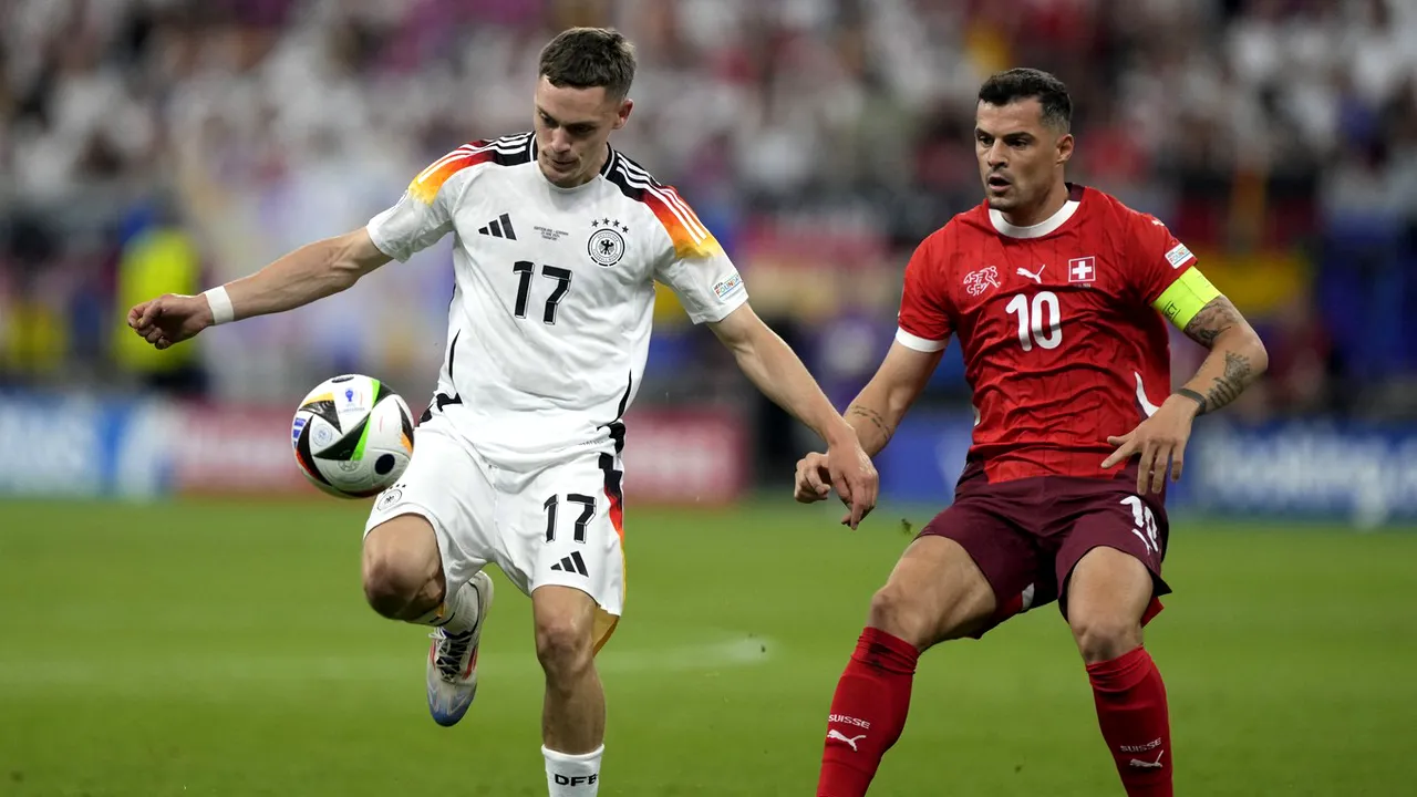 Elveția - Germania 1-1, în Grupa A de la EURO. Cele două echipe se califică în optimi, nemții fiind lideri