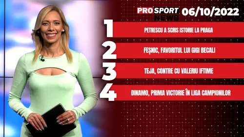 ProSport News | Fostul fotbalist al CFR-ului, arbitrul favorit al lui Gigi Becali: „Mă motivează”. Cele mai importante știri ale zilei | VIDEO
