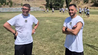 Ștefan Bărboianu a revenit pe gazon ca jucător, în Liga 4, iar la echipă e coleg cu un alt ”secund” al lui Flavius Stoican la CS Drobeta