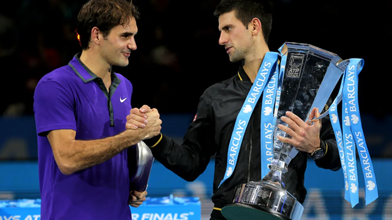 Djokovic a câștigat finala Turneului Campionilor!** L-a învins pe Federer în două seturi, 7-6, 7-5