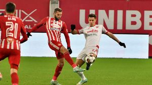 Ricardo Grigore „urlă” împotriva deciziei arbitrului Radu Petrescu, după Sepsi - Dinamo 2-1: „Și un om de pe stradă dă penalty acolo!”