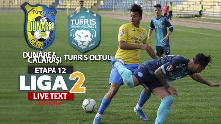 Dunărea Călărași și Turris Oltul și-au luat câte un punct din meciul restant din etapa a 12-a a Ligii 2. Valentin Alexandru a egalat pe final