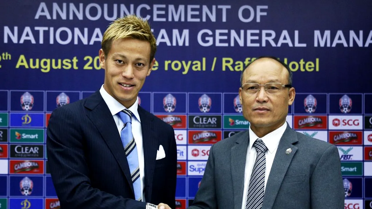 Fotbalist, patron și selecționer la doar 32 de ani | OFICIAL: Keisuke Honda a preluat o echipă națională