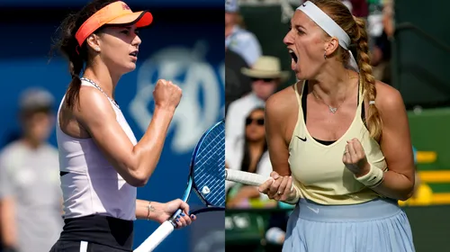 Cine transmite la TV duelul Sorana Cîrstea – Petra Kvitova din semifinalele Miami Open! Ora de start a partidei