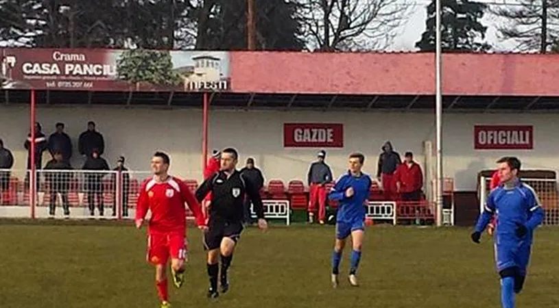 FC Panciu a câștigat amicalul cu Aerostar Bacău