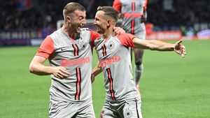 Transferul despre care Gigi Becali spunea că "nu poate, deocamdată, săracul" a explodat la debutul în Virtus - FCSB! A dat două goluri în prima repriză din preliminariile Ligii Campionilor
