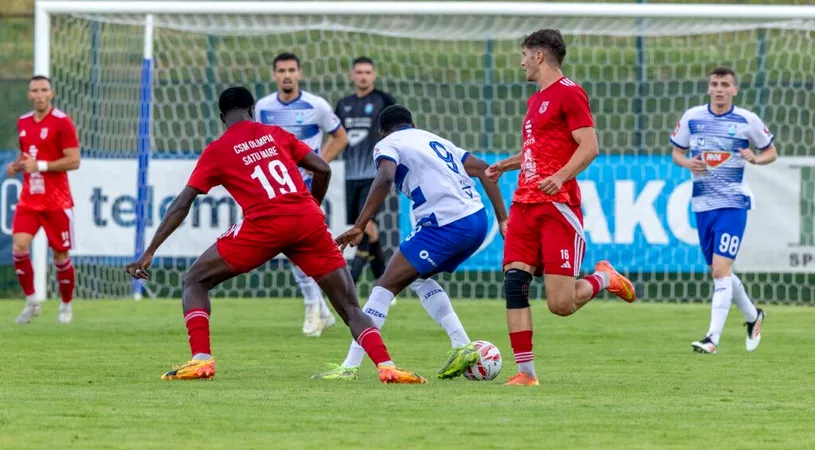 Înfrângere dură înregistrată de CSM Olimpia Satu Mare contra NK Osijek. Impresiile antrenorului Alexandru Botoș