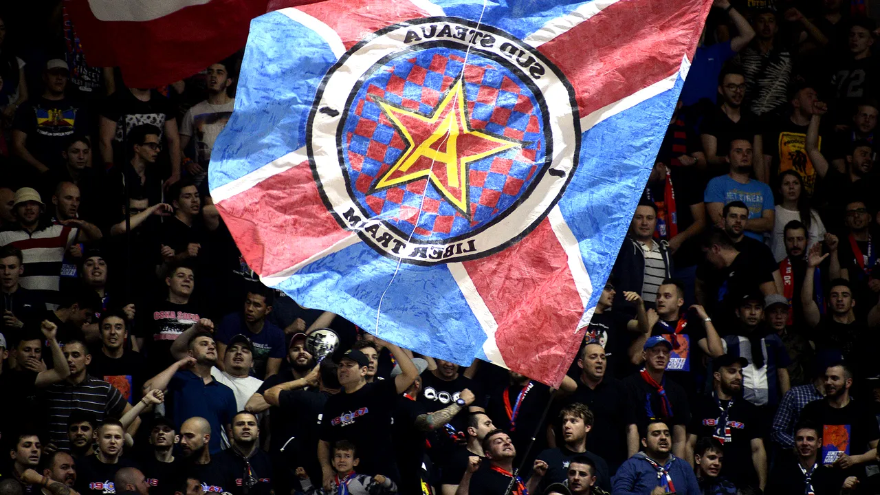 Mesajul Peluzei Sud a Stelei după derby-ul cu Dinamo: 